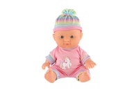 Panenka miminko 20 cm plast v nosítku/autosedačce