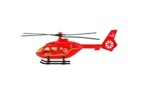 Vrtulník/Helikoptéra záchranných složek kov/plast 18cm 3 druhy v krabičce 26x10x5cm