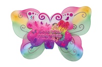 Křídla motýlí nylon 44x32cm v sáčku karneval