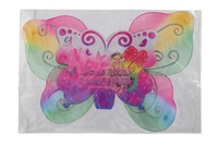 Křídla motýlí nylon 44x32cm v sáčku karneval