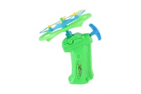 Vystřelovací vrtulka + startér plast 10cm 2 barvy v kartě