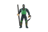 Figurka ninja plast 10cm s doplňky mix druhů na kartě 15,5x25,5x4cm