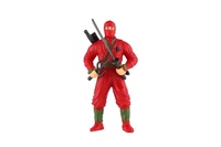 Figurka ninja plast 10cm s doplňky mix druhů na kartě 15,5x25,5x4cm
