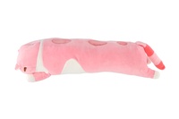 Kočka ležící plyšová 50x15cm