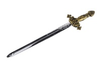 Rytířská sada plast meč, chránič na ruku, štít na kartě 21x53cm