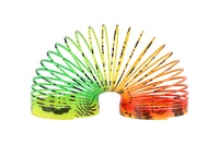 Spirála/pružina dinosaurus plast průměr 7,5cm v sáčku 12ks v boxu