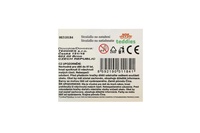 Zuby skákací na natažení plast 5cm 2 barvy 12ks v boxu