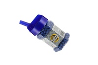 Kuličky do pistole 1200ks plast 6mm mix barev v plastové láhvi 12ks v boxu