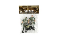 Vojáci plastová sada s doplňky 2 vojáci