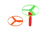 Vystřelovací vrtulka + startér plast 9cm asst 2 barvy v sáčku