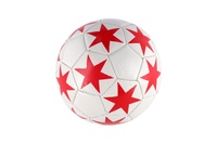 Míč fotbalový malý junior šitý různé barvy 15cm