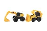 Stavební stroje plast 12-14cm různé druhy