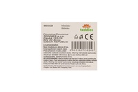 Miminko ve vaničce guma/plast s lahvičkou 10cm v plastové krabičce 13x9x6,5cm