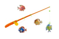 Hra Ryby Rybář magnetické plast různé barvy