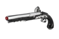 Pirátská sada- Pistole+dalekohled s doplňky plast na kartě 20x43x6cm