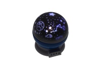 Projektor noční oblohy plast 14x11cm na baterie/USB se světlem v krabici 13x14x13cm