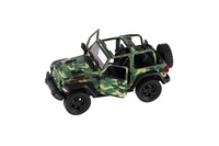Auto Kinsmart Jeep Wrangler Camo Edition kov/plast 13cm na zpětné natažení Různé druhy