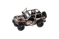 Auto Kinsmart Jeep Wrangler Camo Edition kov/plast 13cm na zpětné natažení Různé druhy