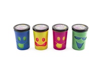 Sliz hmota 80g s obličejem tekoucí prdící různé barvy