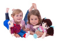 Panenka Ema hadrová česky mluvící a zpívající 40cm