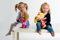 Panenka Terezka látková plyš česky mluvící 30cm