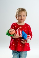 Panenka látková plyš Kluk Honzík 30cm česky mluvící