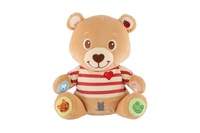 Medvěd Tedík česky mluvící plyš 22x25cm na baterie v krabici 12m+