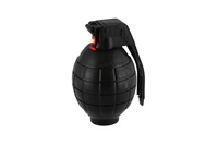 Ruční granát plast 10cm na baterie se zvukem se světlem 2 barvy na kartě