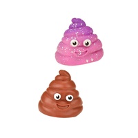 Hmota elastická sliz mačkací antistresový 7cm asst 4 druhy na kartě