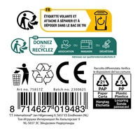 Zvířátko svítící ve tmě plyšové 20x26cm 6 druhů 24m+