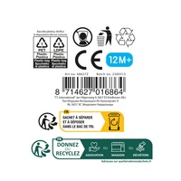 Míček zvířátko nafukovací plyšový 30cm různé druhy