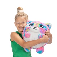Míček zvířátko nafukovací plyšový 30cm různé druhy