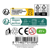 Baseballová pálka 60cm + míček pěna na kartě