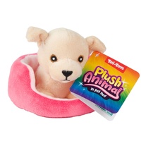 Zvířátko v pelíšku plyš 4 druhy 11x10cm 2m+