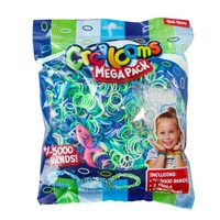 Udělej si svůj náramek - gumičky 5000ks + náčiní 4 barvy v sáčku 17x22cm