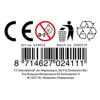 Lambáda/Catch ball hra s míčkem na suchý zip ovoce  18cm 3 druhy v látkovém sáčku