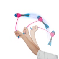 Šipka házecí pěnová + startér 19cm 3 barvy na kartě