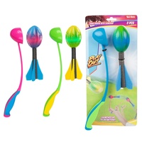 Šipka házecí pěnová + startér 19cm 3 barvy na kartě