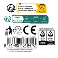 Zvířátko svítící ve tmě plyšové 14cm 6 druhů 2m+