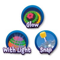 Kreativní sada Vytvoř si svůj míč svítící na baterie v krabici 15x17x7,5cm