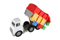 Auto popeláři s doplňky plast na volný chod 13x17x34cm 18m+