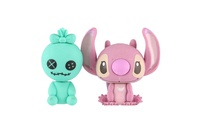 Lilo and Stitch 3D figurky puzzle 2ks guma mix druhů v plastové krabičce