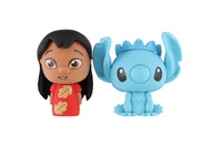 Lilo and Stitch 3D figurky puzzle 2ks guma mix druhů v plastové krabičce