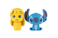 Lilo and Stitch 3D figurky puzzle 2ks guma mix druhů v plastové krabičce