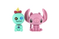 Lilo and Stitch 3D figurky puzzle 2ks guma mix druhů v plastové krabičce