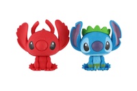 Lilo and Stitch 3D figurky puzzle 2ks guma mix druhů v plastové krabičce