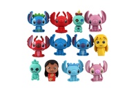 Lilo and Stitch 3D figurky puzzle 2ks guma mix druhů v plastové krabičce