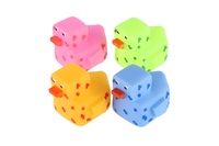 Kačenka pixel do vany guma 5x7cm 4 barvy 48ks v boxu