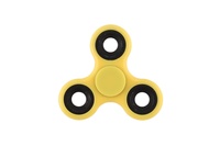 Fidget Spinner kov/plast v krabičce 9x11cm Různé druhy