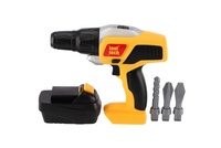 +Aku Vrtačka nářadí plast 26cm na baterie se zvukem se světlem v krabici